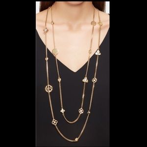 NWT Henri Bendel Silver Socialite Necklace